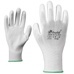 Ръкавици топени в полиуретан BUNTING WHITE  