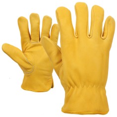 Зимни кожени ръкавици GOLDFINCH WINTER
