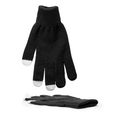 Плетени зимни ръкавици ZELAND BLACK  