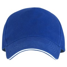 Шапка с козирка CAP ERIS ROYAL BLUE/WHITE  