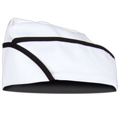 Готварска шапка PILOTKA WHITE/BLACK  