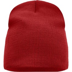 Плетена шапка MB RED  