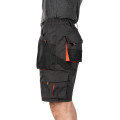Работен къс панталон MAZALAT Workwear Shorts GREY / ORANGE - Сив/Оранжев n.XXXL
