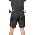 Работен къс панталон MAZALAT Workwear Shorts GREY / GREEN - Сив/Зелен n.L