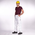 Работен панталон MAZALAT CLASSIC WHITE - Бял n.48