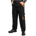 Работен панталон MAZALAT PRO BLACK/ORANGE - Черен/Оранжев  n.50