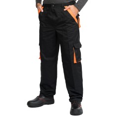 Работен панталон MAZALAT PRO BLACK/ORANGE  