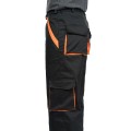 Работен панталон MAZALAT PRO BLACK/ORANGE - Черен/Оранжев  n.62