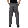 Работен панталон MAZALAT PRO GREY/ORANGE - Сив/Оранжев  n.46