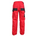 Работен панталон EMERTON RED/BLACK - Червен/Черен n.62