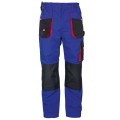 Работен панталон EMERTON ROYAL BLUE/BLACK/RED - Кралско син/Черен/Червен n.50