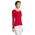 Дамска блуза с дълъг ръкав MAJESTIC RED - Червен n.S