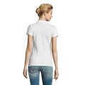 Дамска тениска с яка PERFECT WOMEN WHITE - Бял n.XL